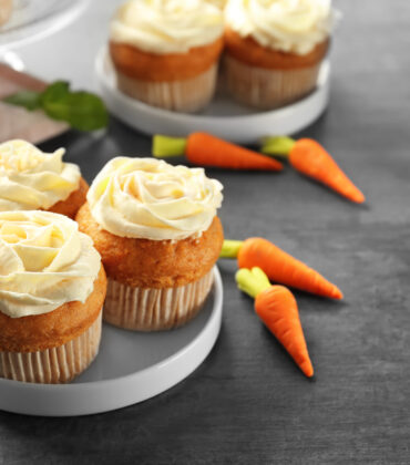 Spiced Carrot Cake Muffins